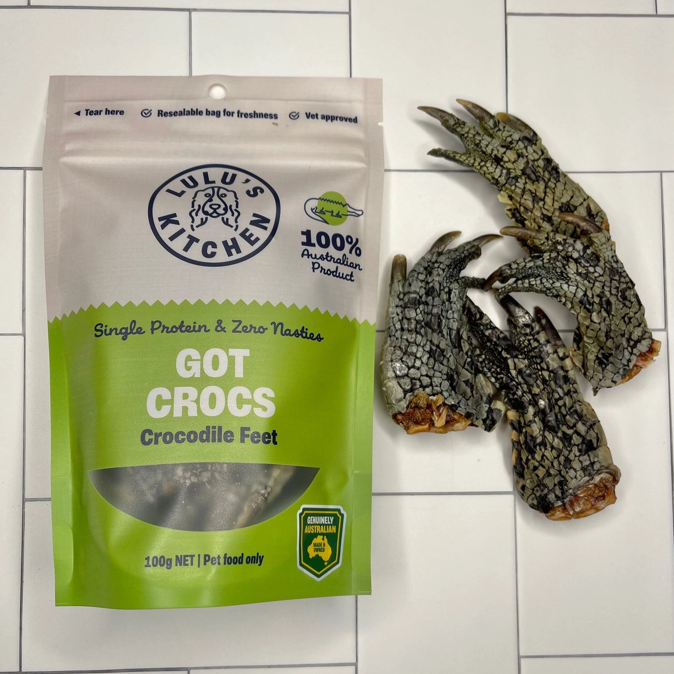 CROCODILE FEET
